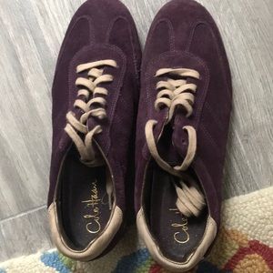 Cole Haan Suede sneaks never warn‼️